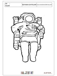 Astranot boyama sayfaları